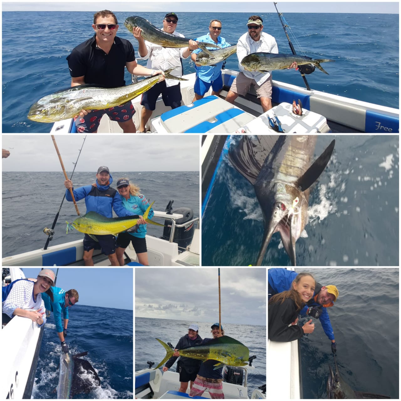Deep-sea fishing in St Lucia, South Africa