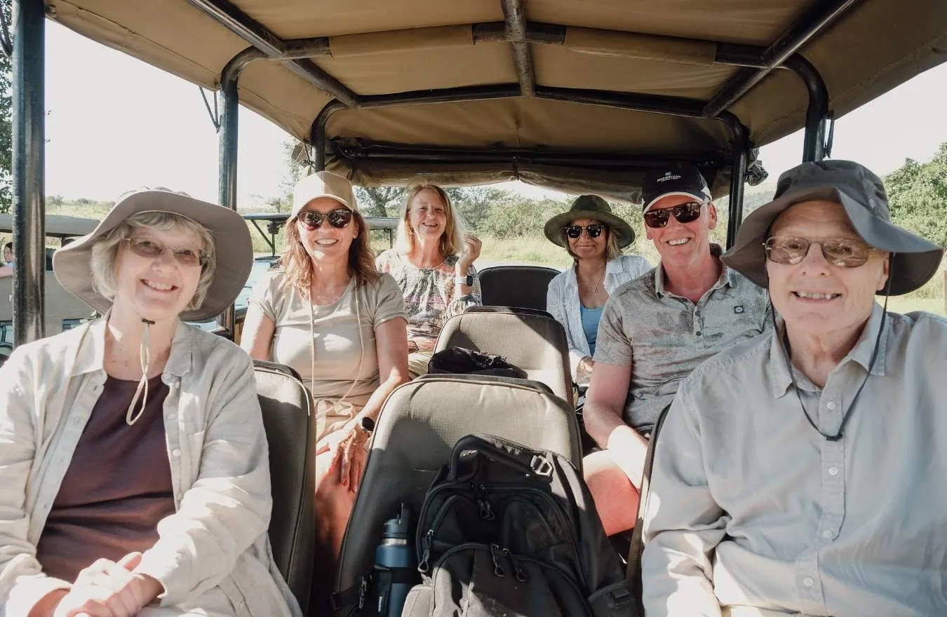 Safari guide hosting a small group safari experience in St Lucia